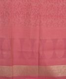 Pink Banaras Cotton Saree T3824923