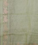 Green Silk Kota Embroidery Saree T3831933