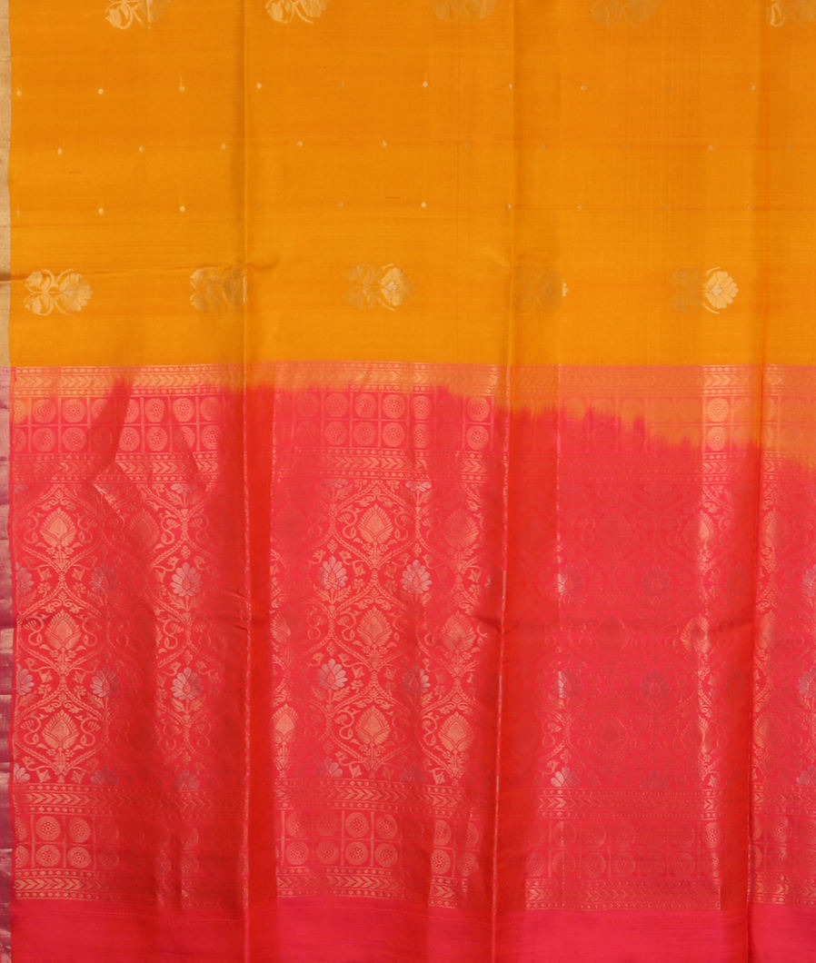 Yellow Soft Silk Saree T3425554