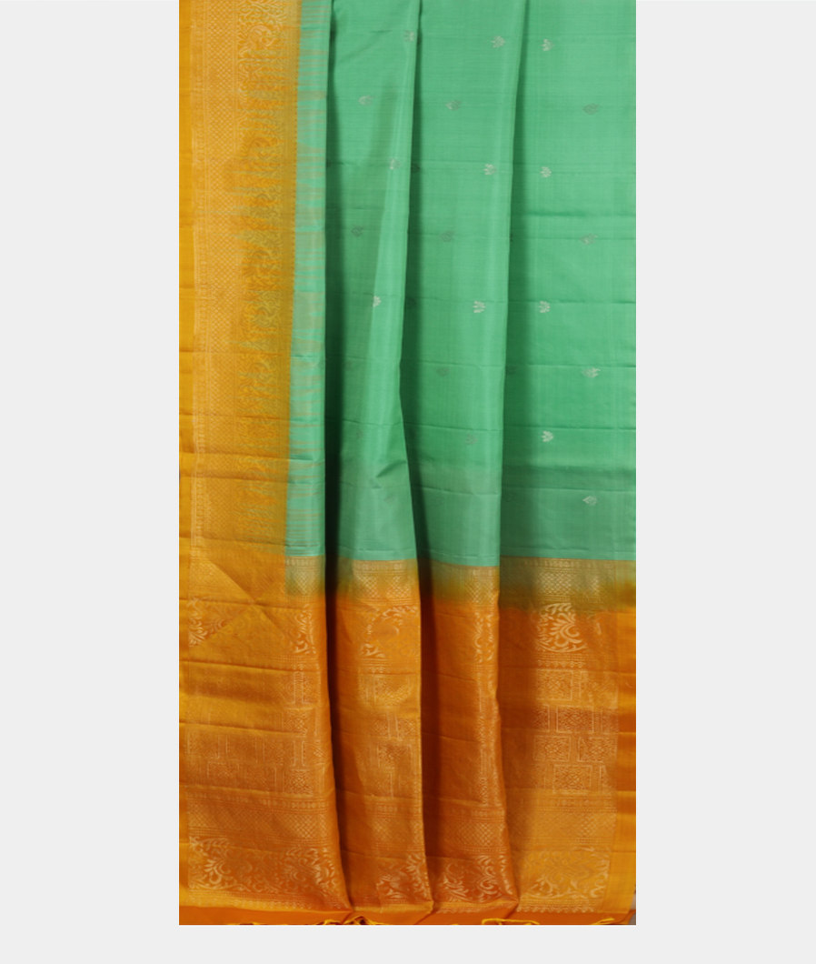 Green Soft Silk Saree T3620852