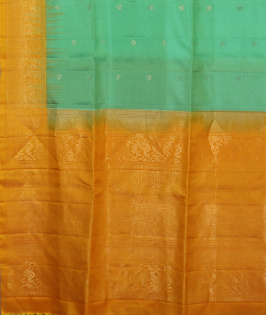 Green Soft Silk Saree T3620854