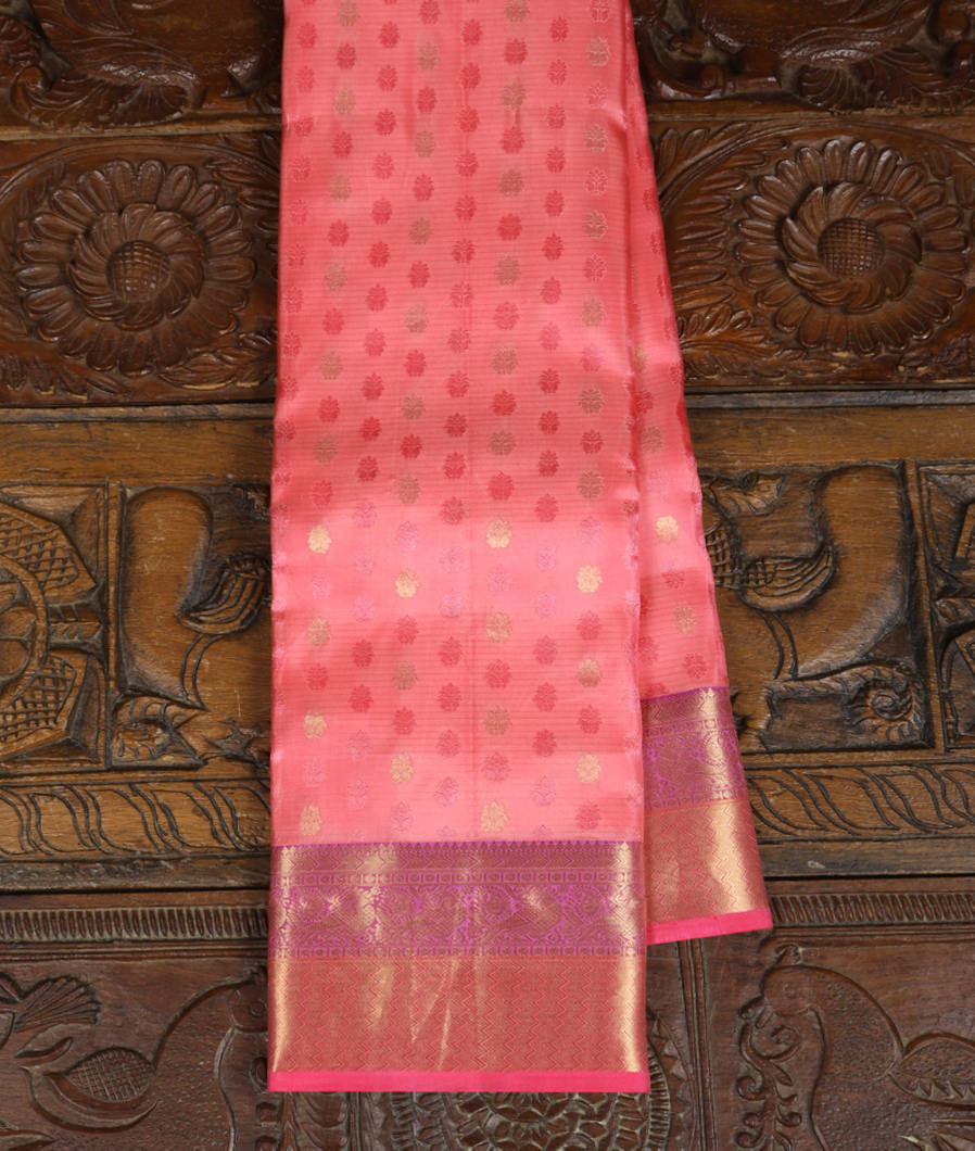 Pink Soft Silk Saree T358409-image