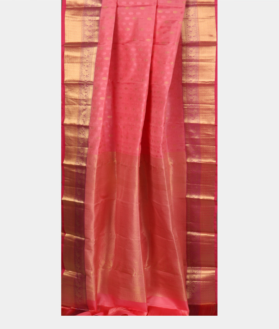 Pink Soft Silk Saree T3584092