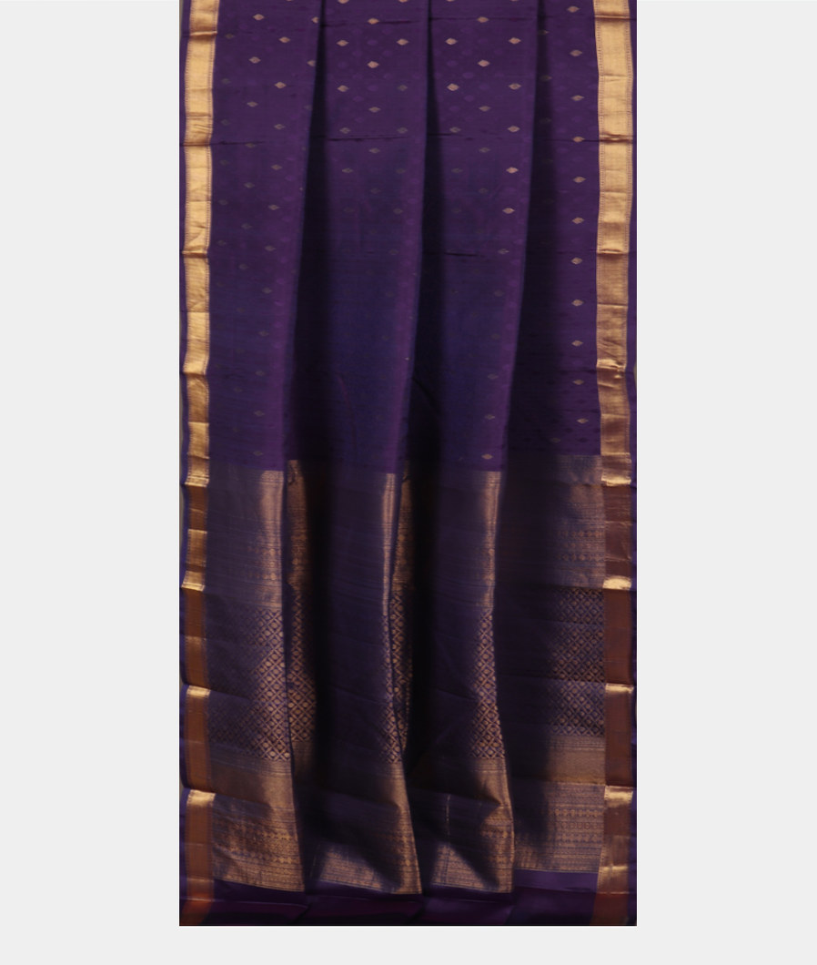 Purple Soft Silk Saree T3688172