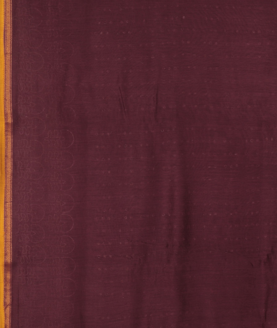 Purple Chanderi Cotton Saree T3604213