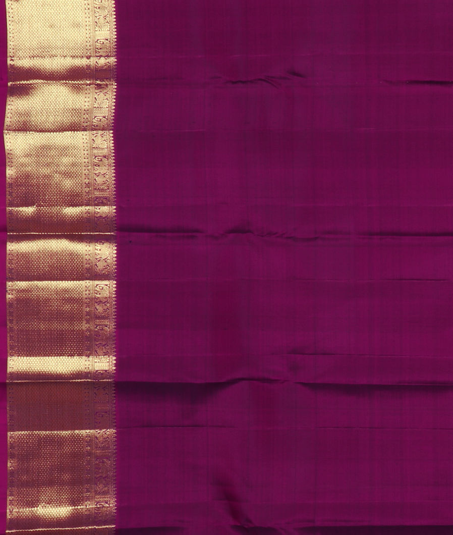 Blue andwoven Kanjivaram Silk Saree T3702563