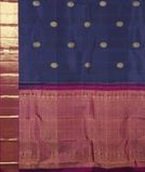 Blue andwoven Kanjivaram Silk Saree T3702564
