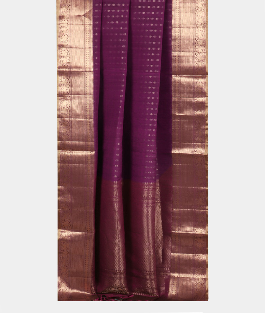 Purple Soft Silk Saree T3745072