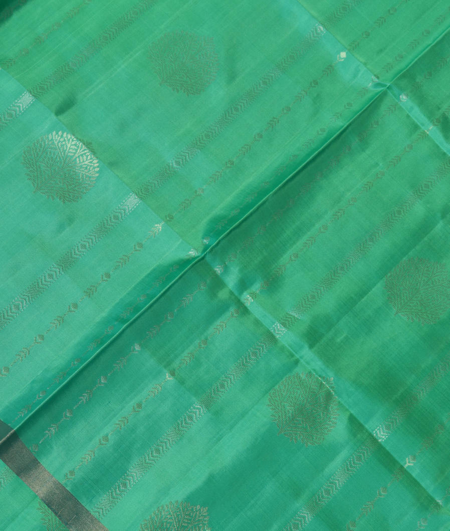 Green Soft Silk Saree T373278-image