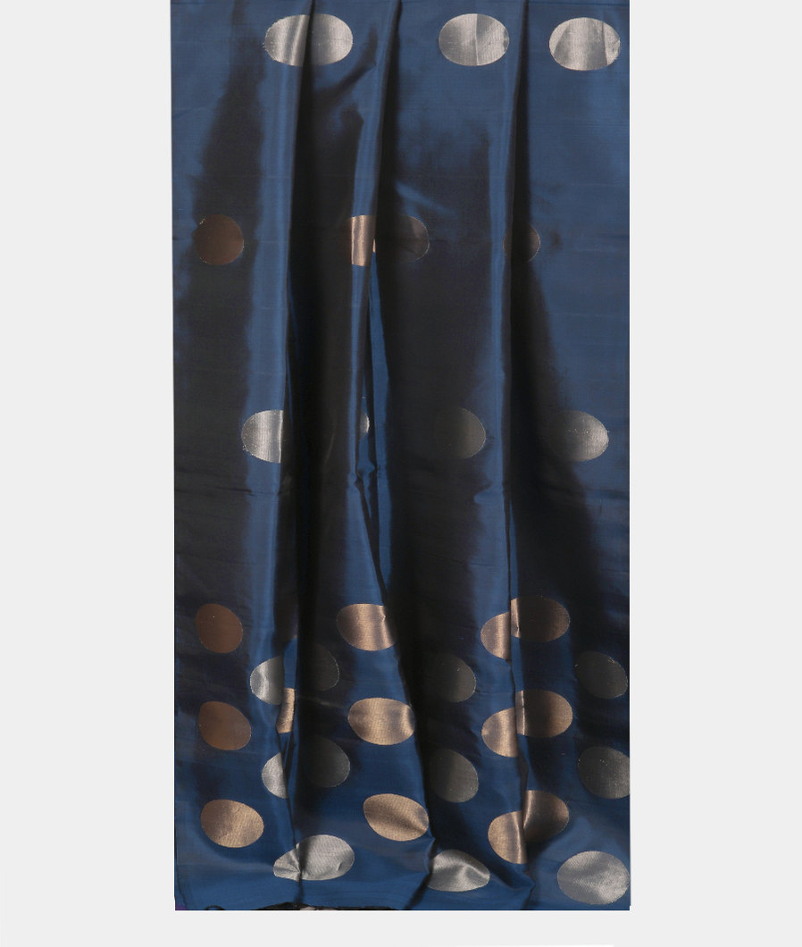 Blue Soft Silk Saree T3851242