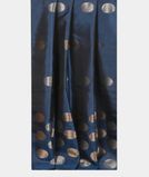 Blue Soft Silk Saree T3851242