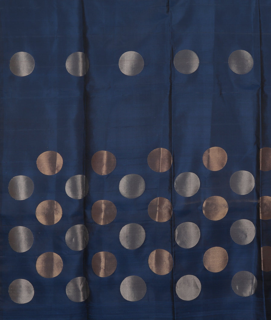Blue Soft Silk Saree T3851244