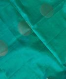 Bluish Green Soft Silk Saree T3851201