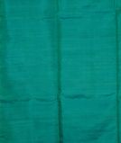 Bluish Green Soft Silk Saree T3851203