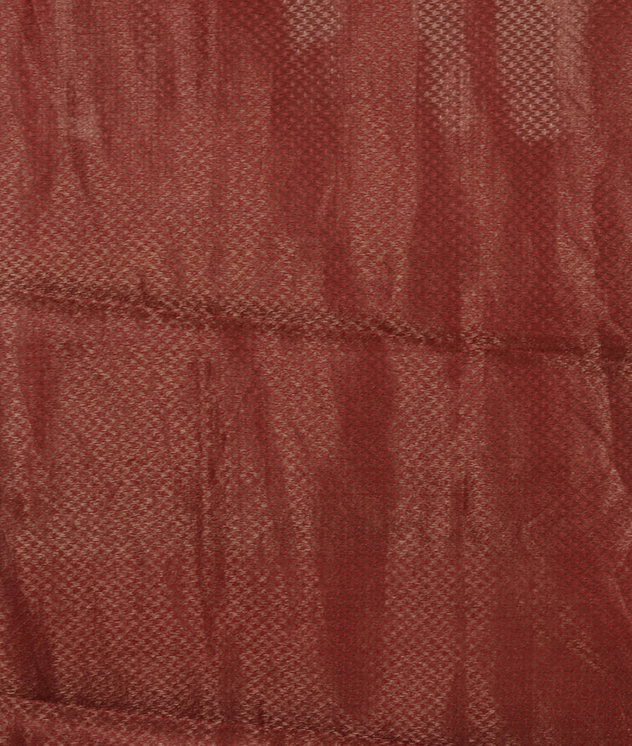 Yellow Banaras Organza Saree T3823393