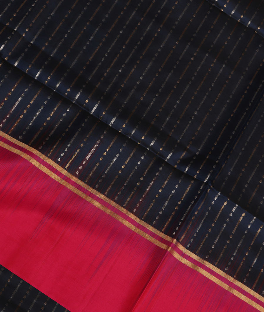 Midnight Blue Soft Silk Saree T372482-image