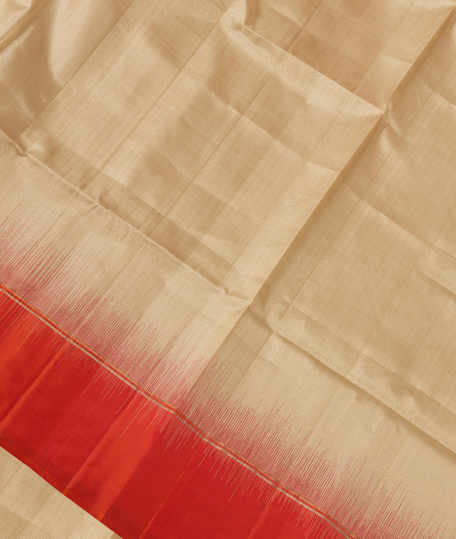 Cream Soft Silk Saree T372599-image