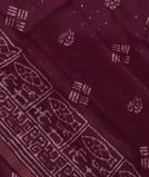 burgundy-linen-printed-sareet383404-t383404-a