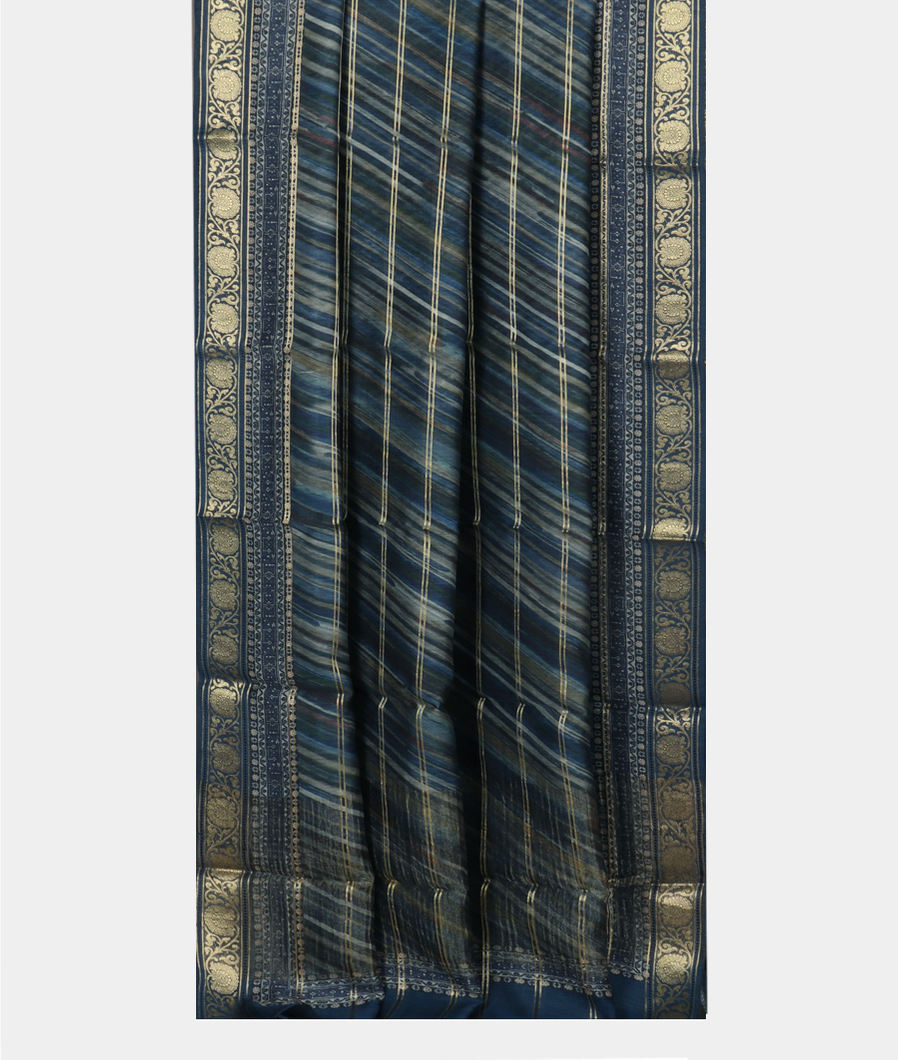 Multicolour Tussar Printed Saree T2986692