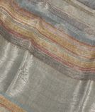 Multicolour Linen Printed Saree T3501521