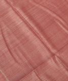 Onion Pink Handwoven Tussar Saree T3786511