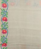 White Muslin Saree RF133433