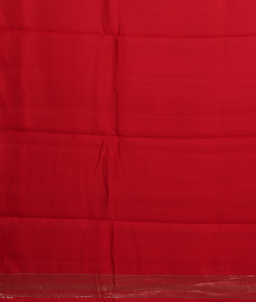 Cream Chaniya Silk Saree T3764343