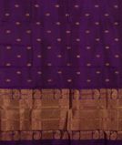 Purple Handwoven Kanjivaram Silk Dupatta T3788733