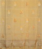 Yellow Handwoven Kanjivaram Silk Dupatta T1591183