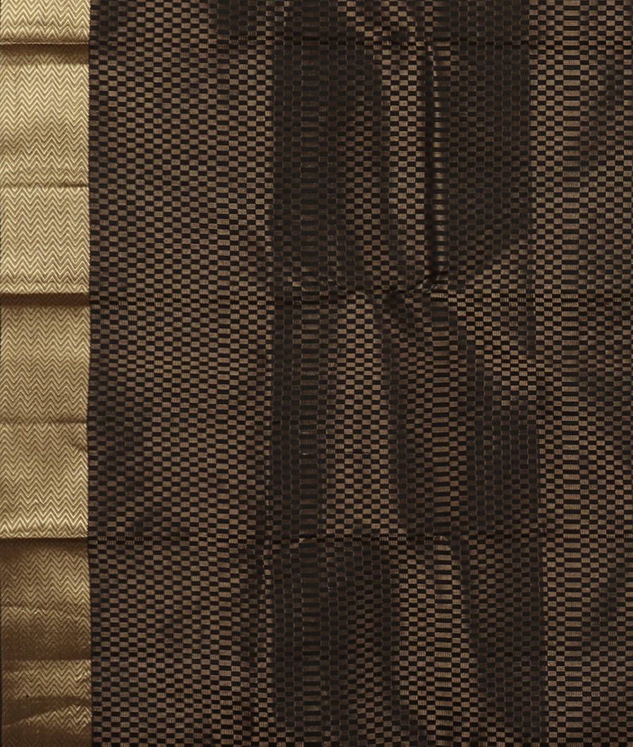 Black Soft Silk Saree T3742423