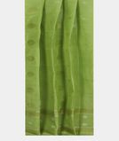Green Handwoven Kanjivaram Silk Dupatta LI73072