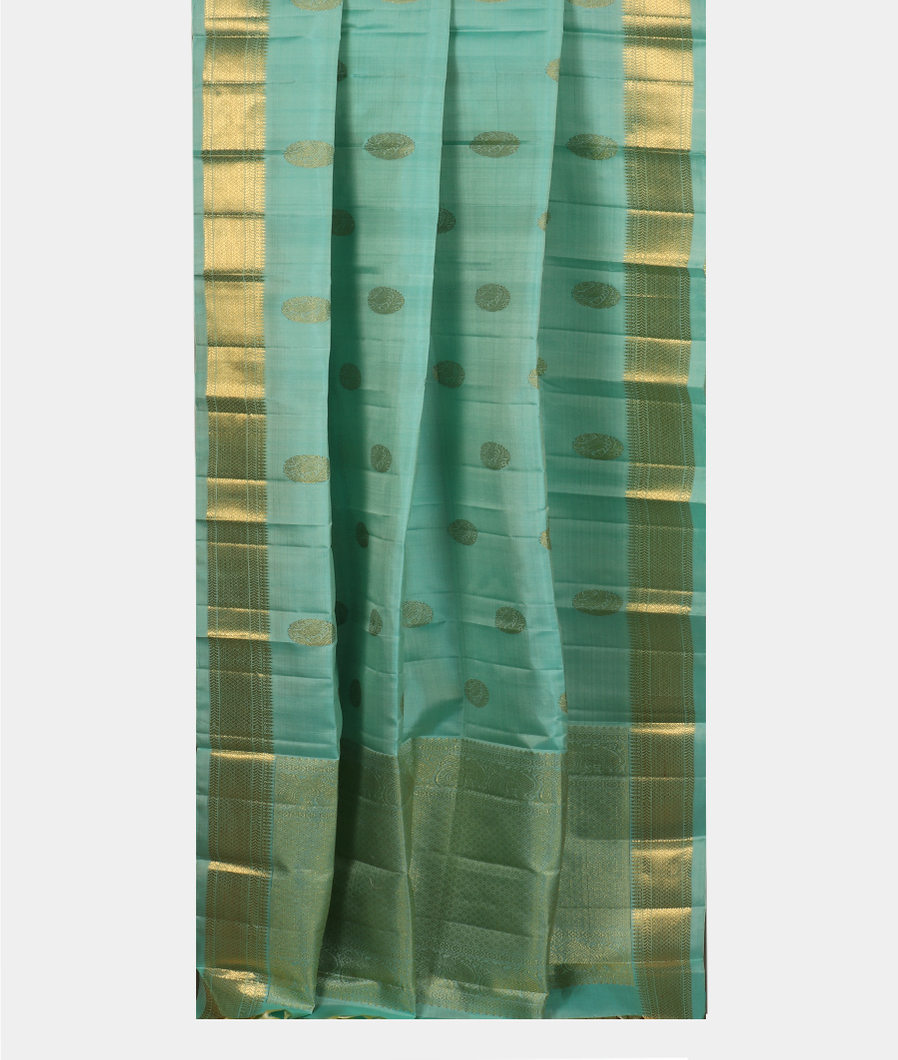 Blue Handwoven Kanjivaram Silk Dupatta T3871692