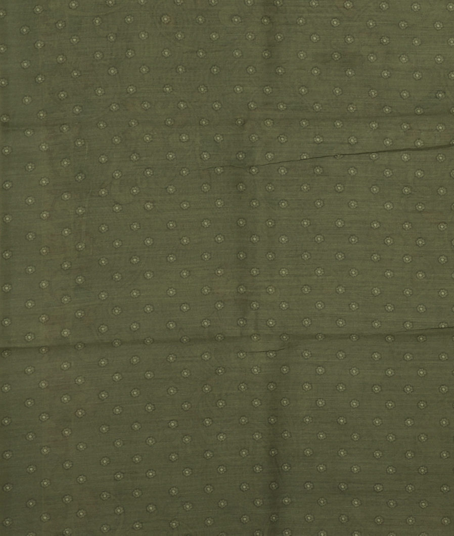 Green Tussar Printed Saree T3806673