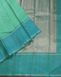 Green Handwoven Kanjivaram Silk Saree T3810632