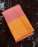 Pink Handwoven Kanjivaram Silk Saree T3834721