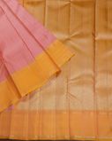 Pink Handwoven Kanjivaram Silk Saree T3834722