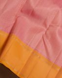 Pink Handwoven Kanjivaram Silk Saree T3834724