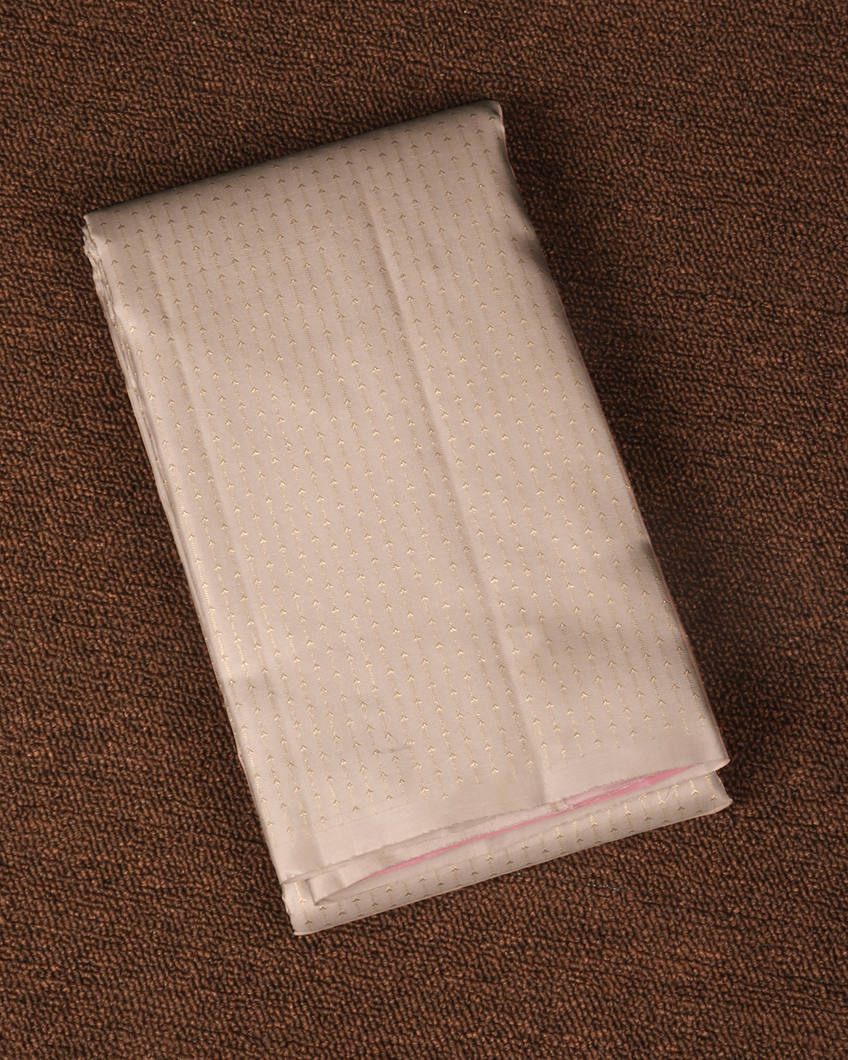 Light Grey Handwoven Kanjivaram Silk Saree T383485-image