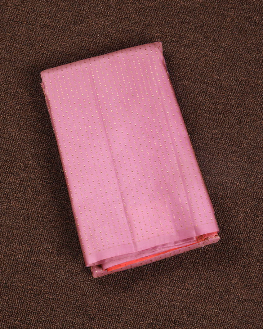 Lavender Pink Handwoven Kanjivaram Silk Saree T383482-image