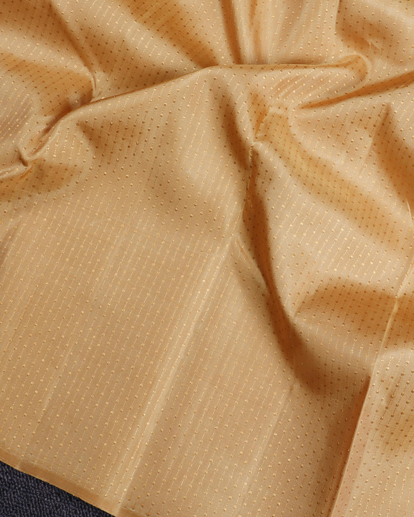 Beige Handwoven Kanjivaram Silk Saree T3834774