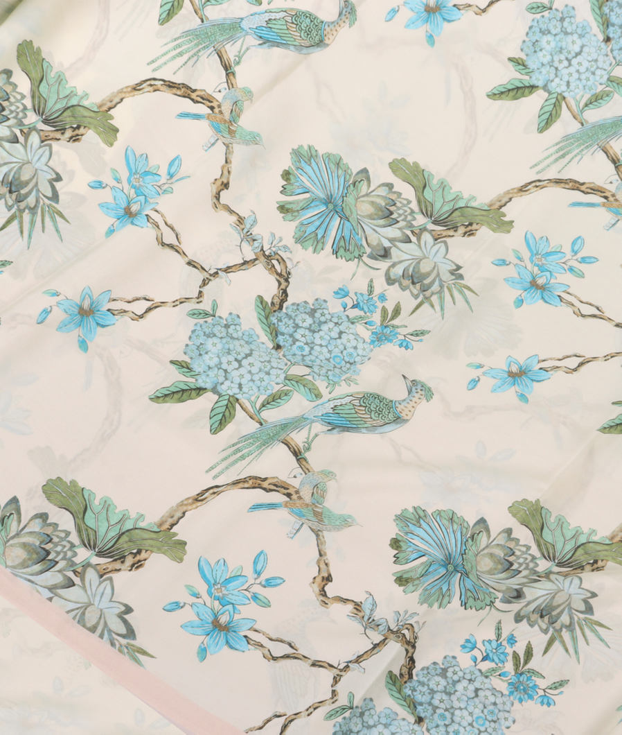 Off-White Crepe Silk Saree T366948-image