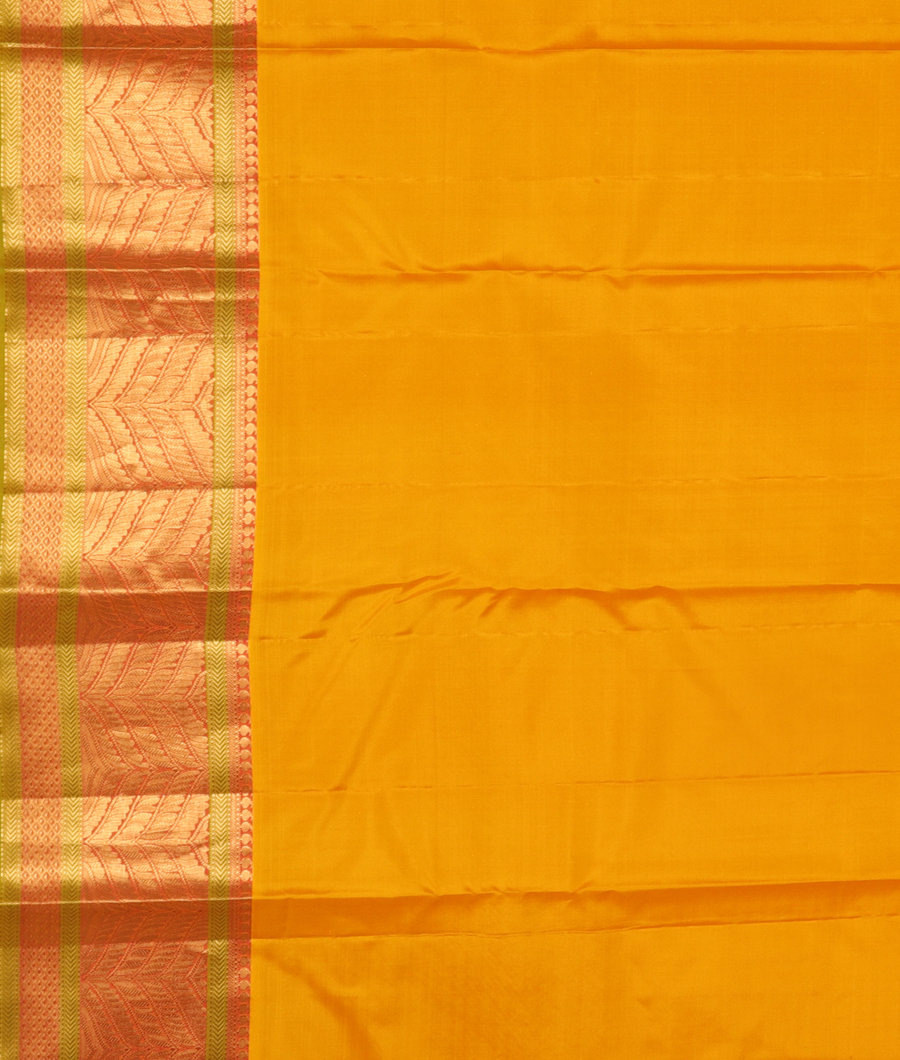 Yellow Soft Silk Saree T3339443