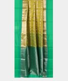 Yellowish Green Silk Cotton Saree T3873342