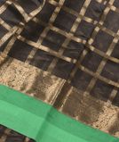 Grey Silk Cotton Saree T3873321