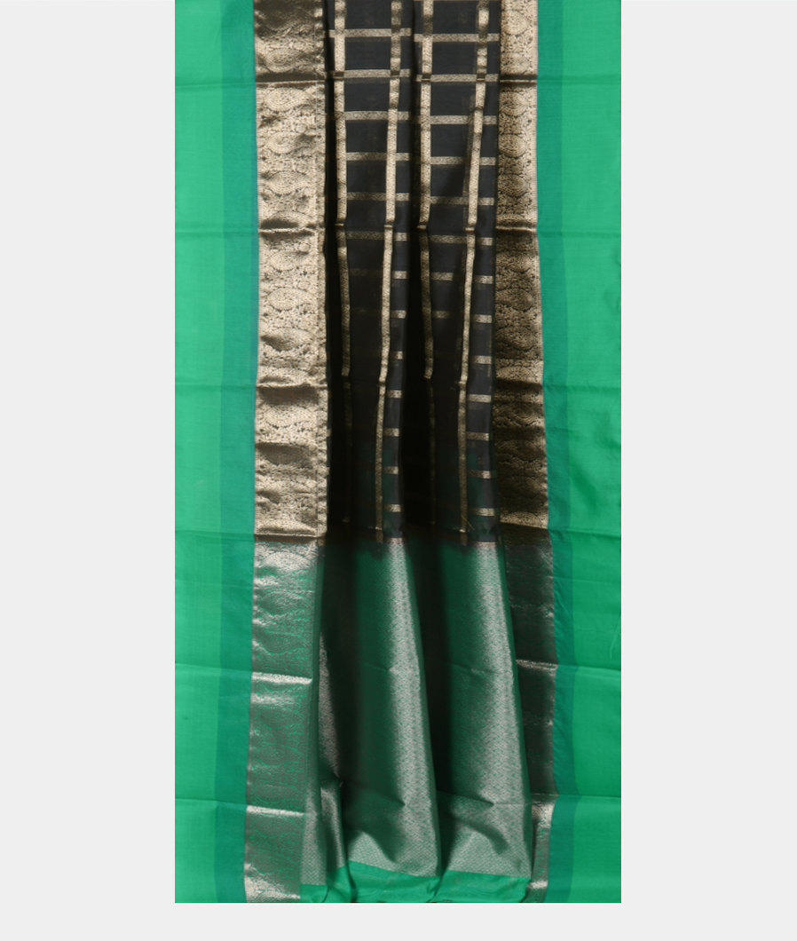 Grey Silk Cotton Saree T3873322