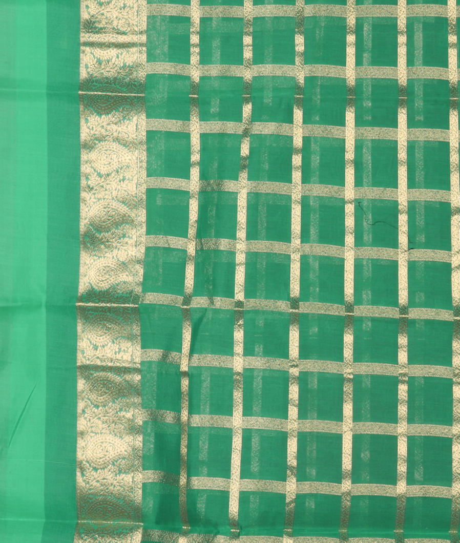 Grey Silk Cotton Saree T3873323