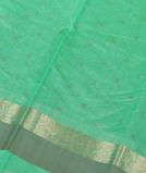 Green Silk Cotton Saree T3873141