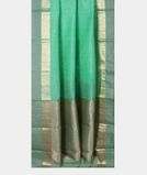 Green Silk Cotton Saree T3873142