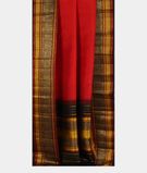 Red Handwoven Kanjivaram Silk Saree T3288142