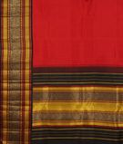 Red Handwoven Kanjivaram Silk Saree T3288144